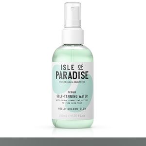 Isle of Paradise Medium Self-Tanning Water - Mint Green
